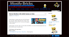 Desktop Screenshot of mostlybricks.com